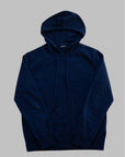 Merinoull & Kashmir Hoodie mörkblå