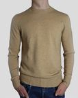 Merinoull & Kashmirtröja beige